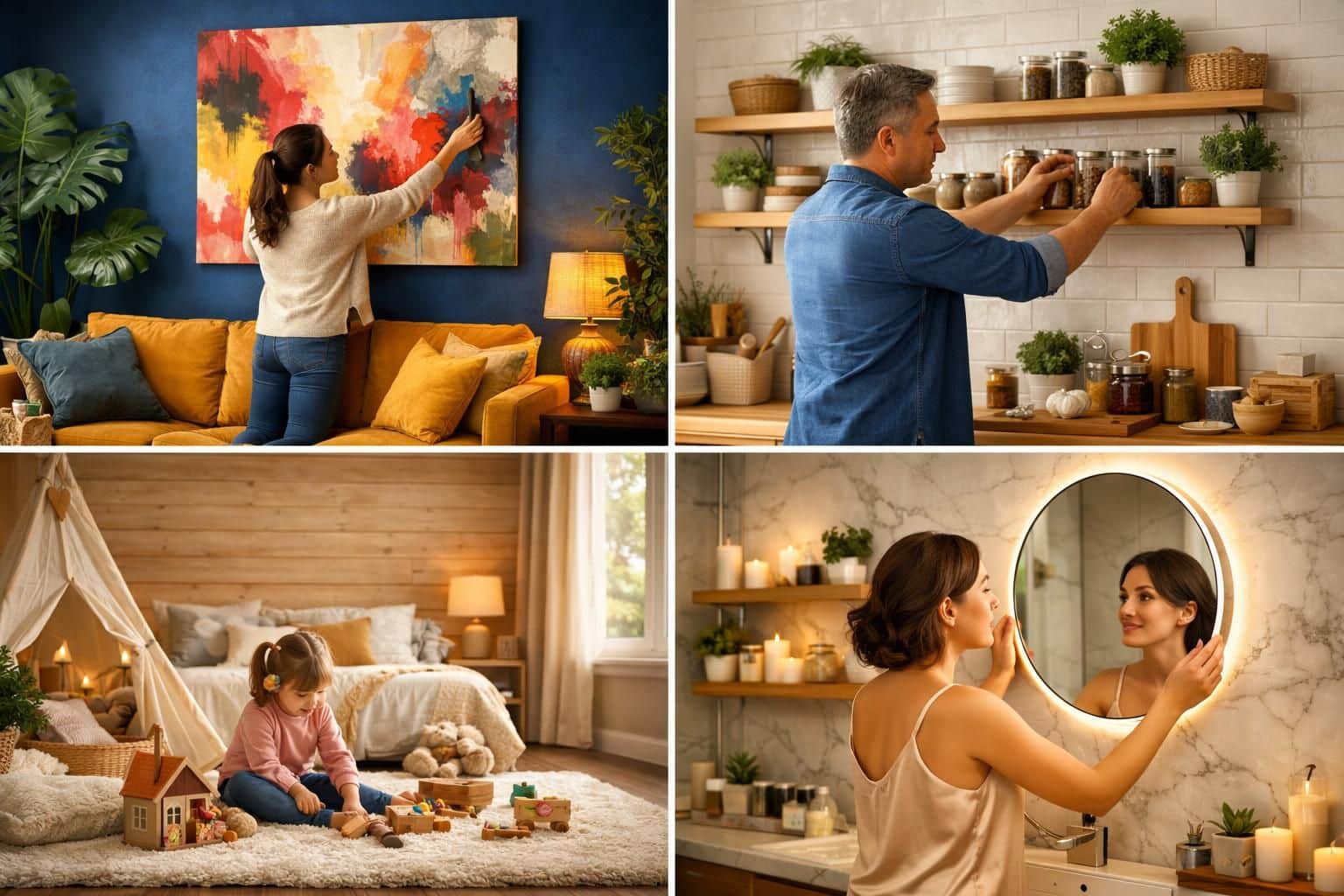 découvrez des idées inspirantes pour sublimer les murs de chaque pièce de votre maison et créez une décoration unique et personnalisée.
