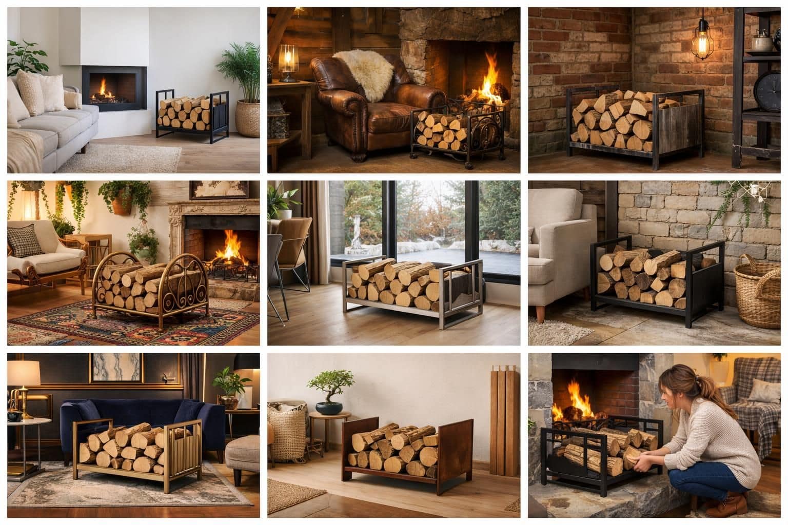 découvrez 9 idées déco avec des porte-bûches en métal pour apporter style et chaleur à votre intérieur. inspirez-vous pour un espace à la fois tendance et convivial.