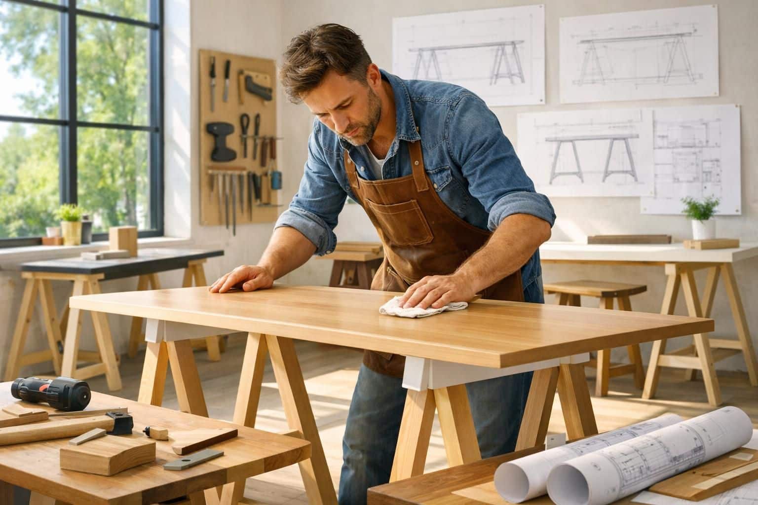 explorez les idées diy inspirantes de tréteaux architectes pour créer des meubles élégants et personnalisés. transformez votre intérieur avec style et créativité grâce à nos conseils et astuces.